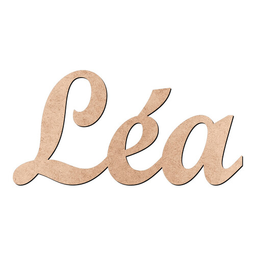 Recorte Léa Script Mt Std / MDF 3mm