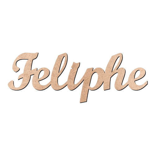 Recorte Feliphe Script Mt Std / MDF 3mm