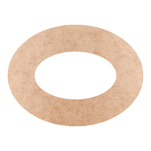 Recorte Moldura Arr 15 x 20 cm Borda 4 cm / MDF 3mm