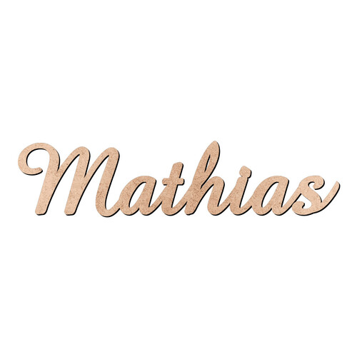 Recorte Mathias Amaze / MDF 3mm