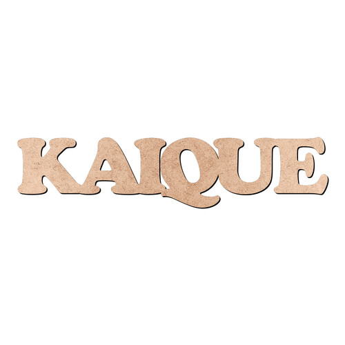 Recorte KAIQUE Cooper Black / MDF 3mm