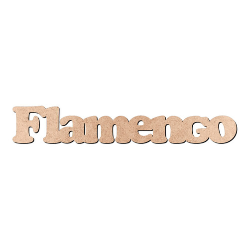 Recorte Flamengo / MDF 3mm