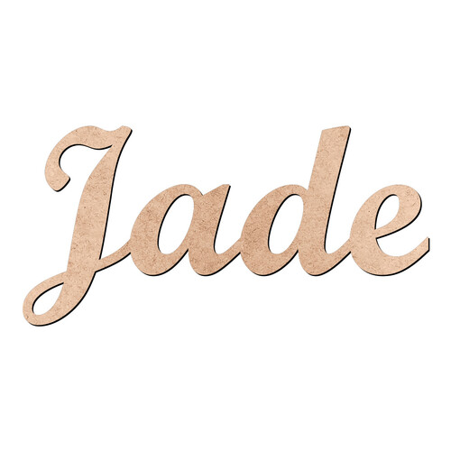 Recorte Jade Script Mt Std / MDF 3mm