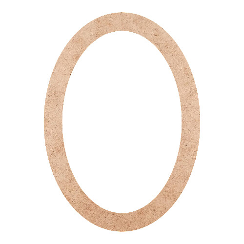 Recorte Moldura Arr 35 x 25 cm Borda 3 cm / MDF 3mm