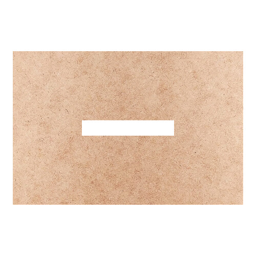 Recorte Moldura Ret 20 x 30 cm Borda 9 cm / MDF 3mm