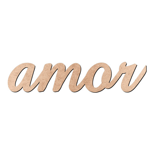 Recorte amor Amaze / MDF 3mm