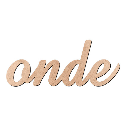 Recorte onde Amaze / MDF 3mm