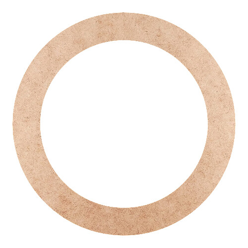 Recorte Moldura Circular 40 cm Borda 5 cm / MDF 3mm