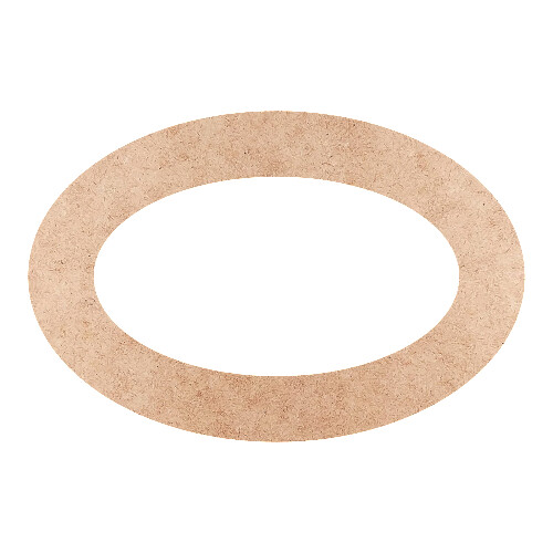 Recorte Moldura Arr 10 x 15 cm Borda 2 cm / MDF 3mm