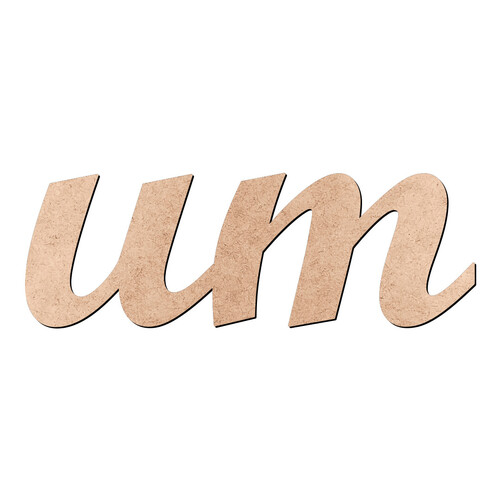 Recorte um Script Mt Std / MDF 3mm