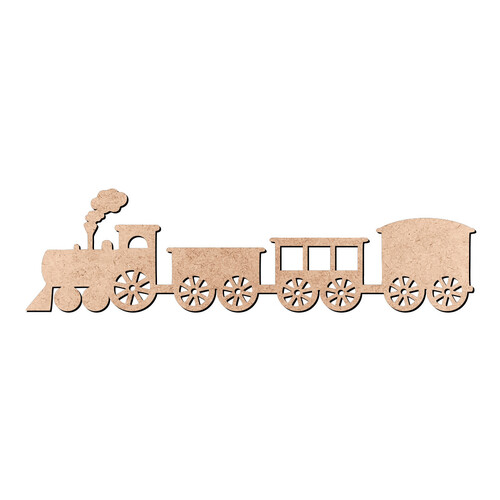 Recorte Trem / MDF 3mm