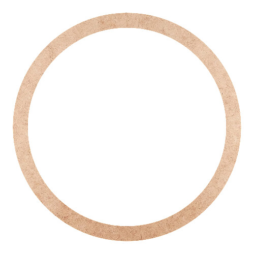 Recorte Moldura Circular 15 cm Borda 1 cm / MDF 3mm