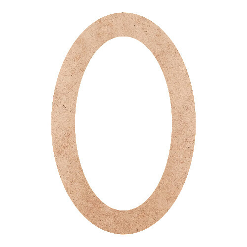 Recorte Moldura Arr 46 x 30 cm Borda 5 cm / MDF 3mm