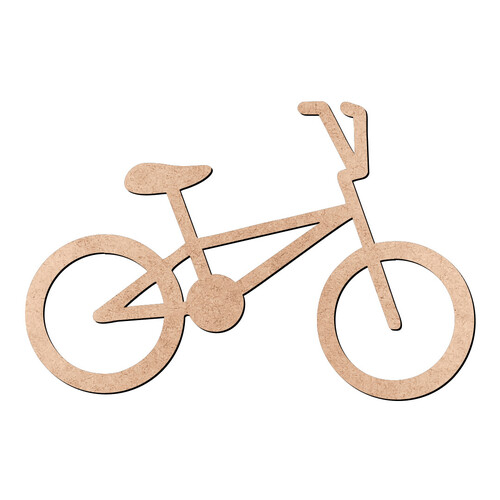 Recorte Bicicleta BMX / MDF 3mm