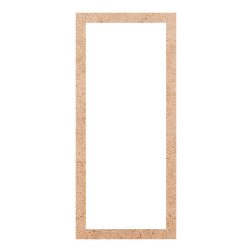 Recorte Moldura Ret 45 x 20 cm Borda 2 cm / MDF 3mm