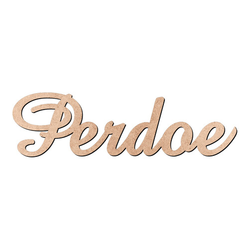 Recorte Perdoe Amaze / MDF 3mm