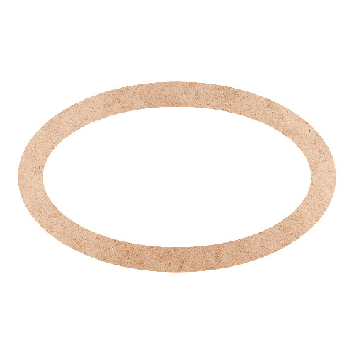 Recorte Moldura Arr 15 x 25 cm Borda 2 cm / MDF 3mm