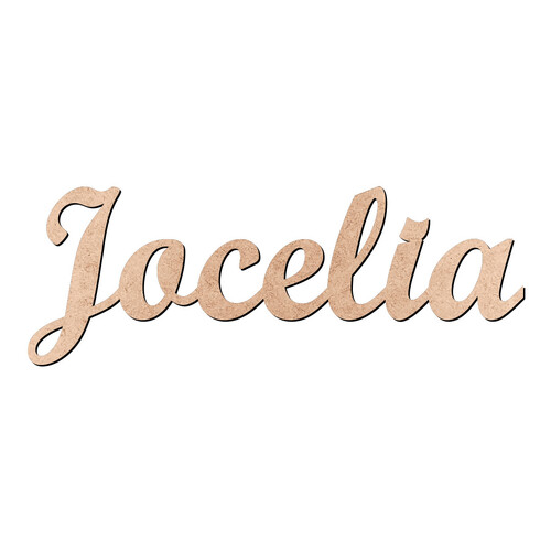Recorte Jocelia Script Mt Std / MDF 3mm