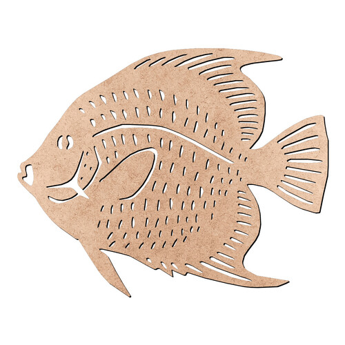Recorte Peixe Vazado / MDF 3mm