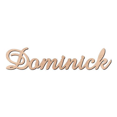 Recorte Dominick Amaze / MDF 3mm