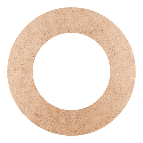 Recorte Moldura Circular 5 cm Borda 1 cm / MDF 3mm