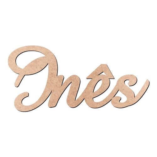 Recorte Inês Amaze / MDF 3mm