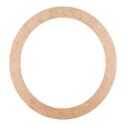 Recorte Moldura Arr 20 x 19 cm Borda 2 cm / MDF 3mm