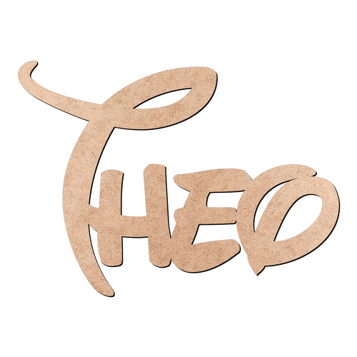 Recorte Theo Disney / MDF 3mm