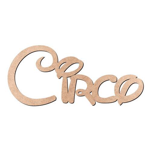 Recorte Circo Disney / MDF 3mm