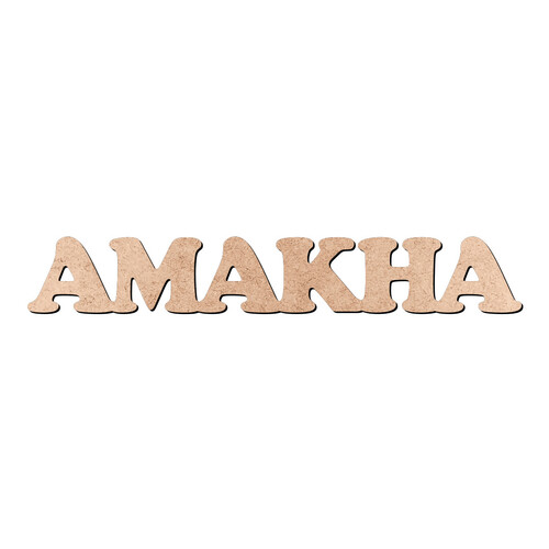 Recorte AMAKHA Cooper Black / MDF 3mm