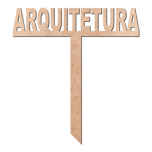 Recorte Enfeite Chimarrão Arquitetura / MDF 3mm