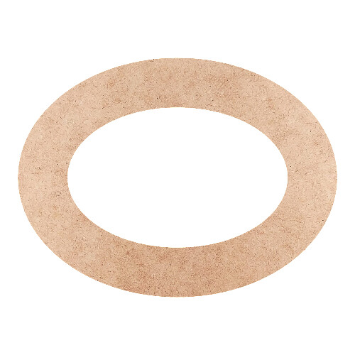 Recorte Moldura Arr 24 x 32 cm Borda 5 cm / MDF 3mm