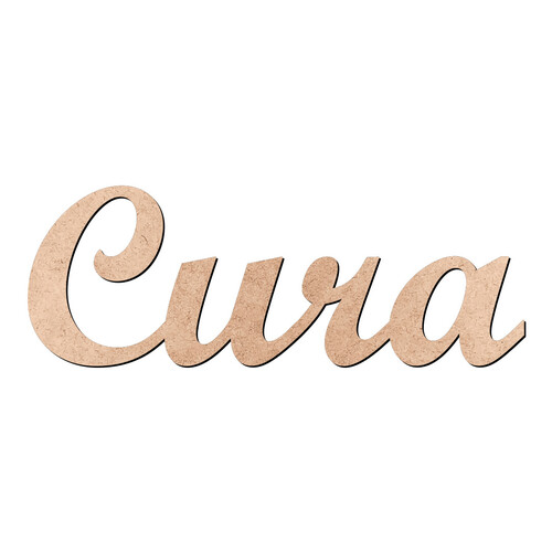 Recorte Cura Script Mt Std / MDF 3mm