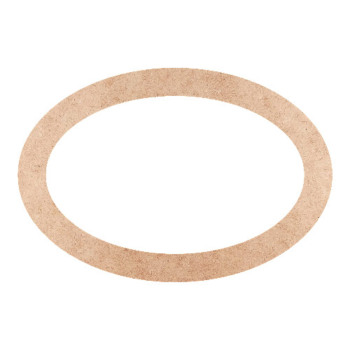 Recorte Moldura Arr 15 x 22 cm Borda 2 cm / MDF 3mm