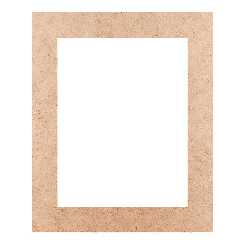 Recorte Moldura Ret 17 x 14 cm Borda 2 cm / MDF 3mm