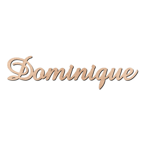 Recorte Dominique Amaze / MDF 3mm