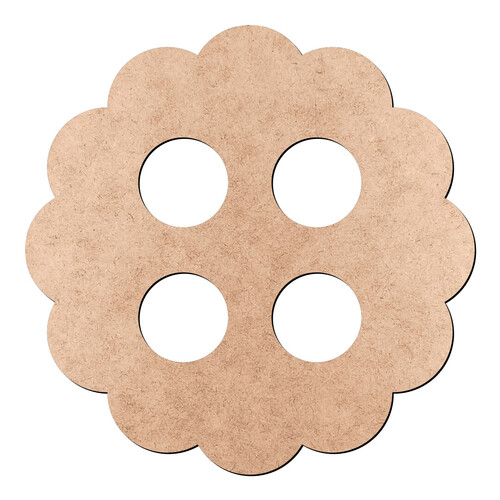 Recorte Botão / MDF 3mm