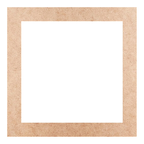 Recorte Moldura Quadrada 46 cm Borda 5 cm / MDF 3mm