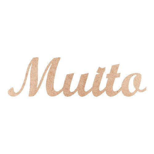 Recorte Muito Script Mt Std / MDF 3mm