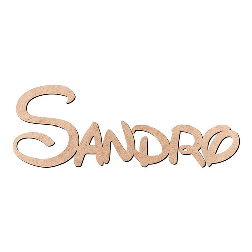 Recorte Sandro Disney / MDF 3mm