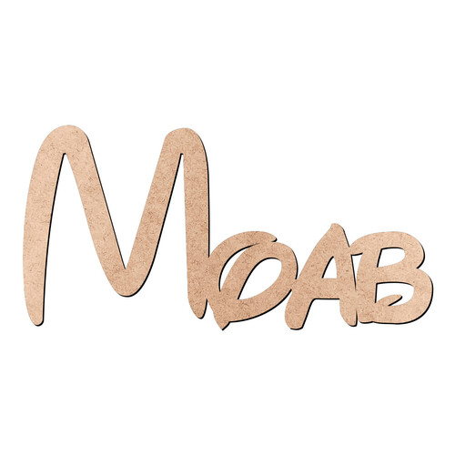 Recorte Moab Disney / MDF 3mm