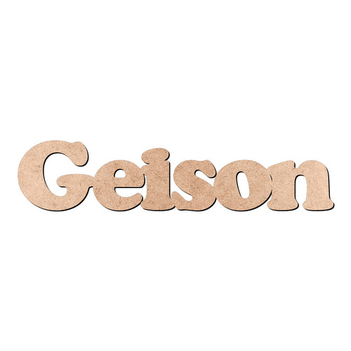 Recorte Geison Cooper Black / MDF 3mm