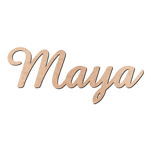 Recorte Maya Amaze / MDF 3mm