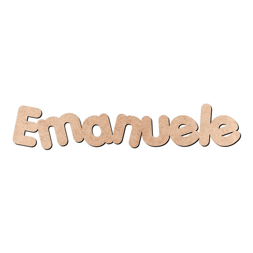 Recorte Emanuele Porkys / MDF 3mm