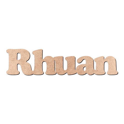 Recorte Rhuan Cooper Black / MDF 3mm