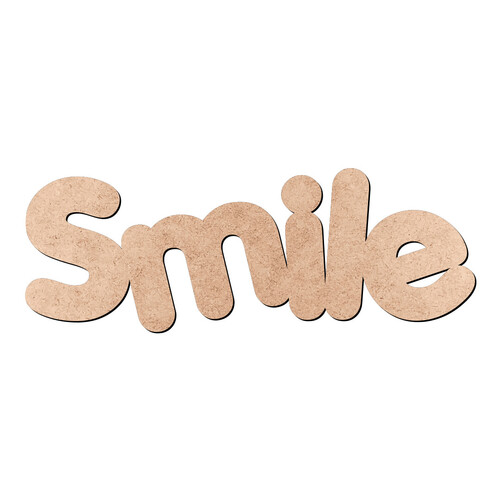 Recorte Smile Porkys / MDF 3mm