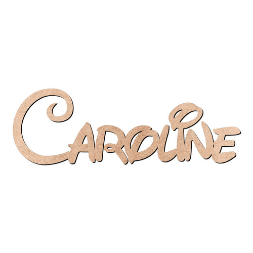 Recorte Caroline Disney / MDF 3mm