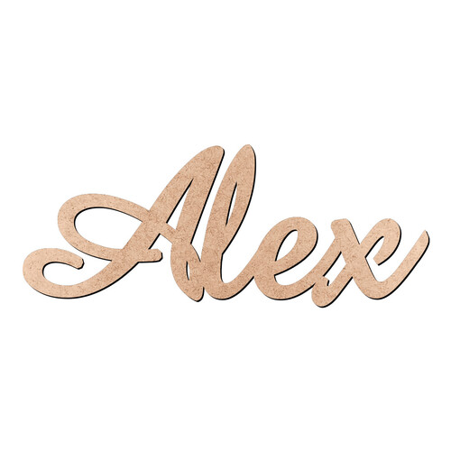 Recorte Alex Amaze / MDF 3mm