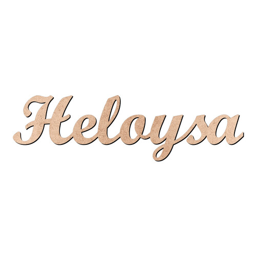 Recorte Heloysa Script Mt Std / MDF 3mm