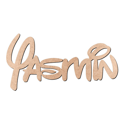 Recorte Yasmin Disney / MDF 3mm